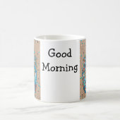Lebendiger Abstrakter Hummer Becher Kaffeetasse (Mittel)