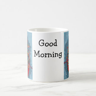 Lebendiger Abstrakter Hummer-Becher Kaffeetasse