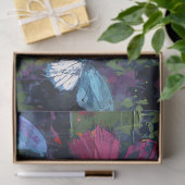 Lebendiger abstrakter Schmetterlingsflug (1) Seidenpapier (Geschenk)