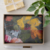 Lebendiger abstrakter Schmetterlingsflug (2) Seidenpapier (Geschenk)