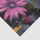 Lebendiger abstrakter Schmetterlingsflug (4) Seidenpapier (Detail)
