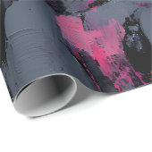 Lebendiger abstrakter Schmetterlingsflug (5) Geschenkpapier (Rolleneckpunkt)