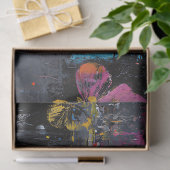 Lebendiger abstrakter Schmetterlingsflug (8) Seidenpapier (Geschenk)
