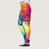 Lebendiger Baum des Lebens: Wurzeln der Hoffnung Leggings (Links)