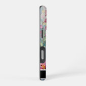 Lebendiger bemalter Blumengarten Smartphone iPhone Hülle (Rechte Seite)