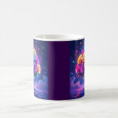 Lebendiger Blumenstrauß Kaffeetasse (Mittel)