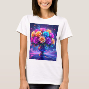 Lebendiger Blumenstrauß T-Shirt