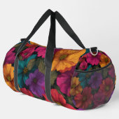 Lebendiger Blütenflor Duffle Bag (Rechte Ecke)