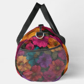 Lebendiger Blütenflor Duffle Bag (Rechts)