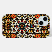 Lebendiger Boho-Medaillon-Handyhülle Case-Mate iPhone Hülle (Rückseite (Horizontal))