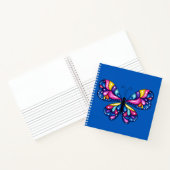 Lebendiger Bunter Schmetterling Notizblock (Innenseite)