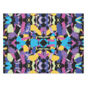 Lebendiger Burst: Random-Farbabstürze Tischdecke (Vorderseite (Horizontal))