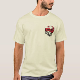Lebendiger Druck Faultier Teufel Besitze Deine Sün T-Shirt