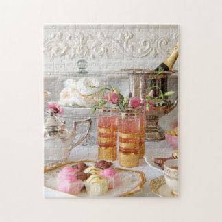 Lebendiger englischer Tee, Fondant-Fantasien-Puzzl Puzzle