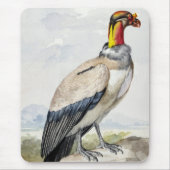 Lebendiger exotischer Königsgeier-Wandschmuck Mousepad (Vorne)