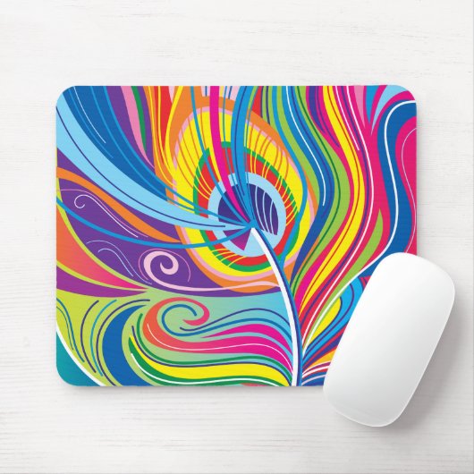 Lebendiger Federwind Mousepad (Mit Mouse)