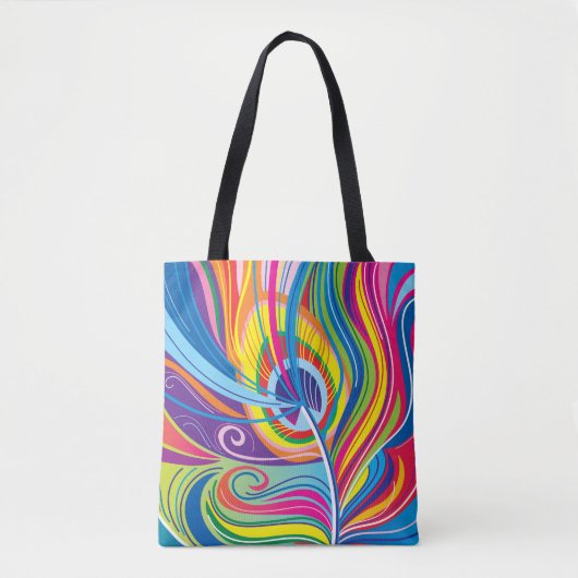 Lebendiger Federwind Tasche (Vorderseite)