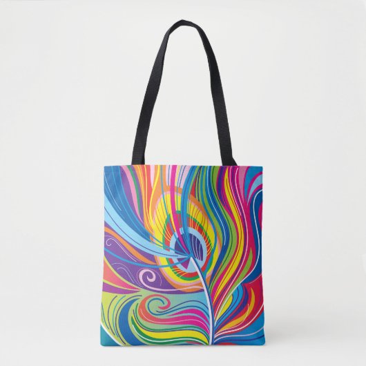 Lebendiger Federwind Tasche (Vorderseite)