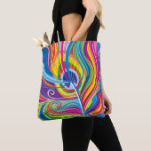 Lebendiger Federwind Tasche (Von Nahem)