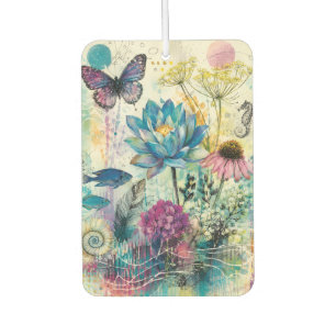 Lebendiger Floraler Aquatischer Traum Autolufterfrischer