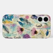 Lebendiger Floraler Aquatischer Traum Case-Mate iPhone Hülle (Rückseite (Horizontal))