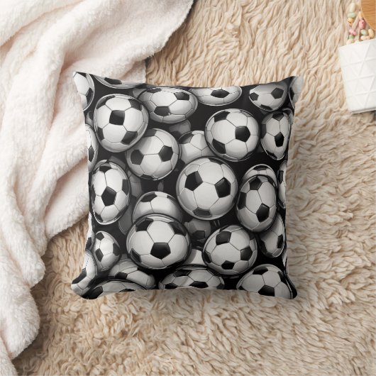 Lebendiger Fußball Kissen (Decke)