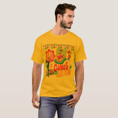 Lebendiger Geist des Cinco-Golds T-Shirt (Vorne ganz)