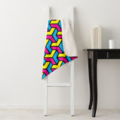 Lebendiger geometrischer optische Illusionsblock C Sherpadecke (Beispiel)