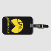 Lebendiger Gepäcktag Gepäckanhänger (Vorderseite (Horizontal))