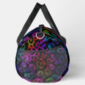 Lebendiger Gepunkteter Leoparden-Druck Duffle Bag (Rechts)