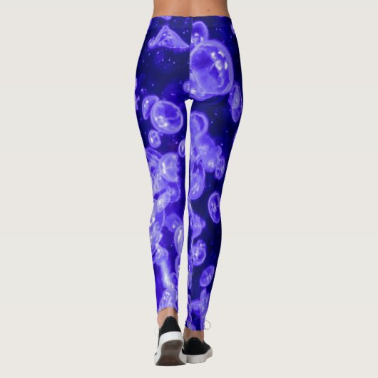 Lebendiger Glühwürmchen Leggings (Rückseite)