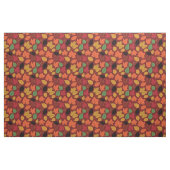 Lebendiger Herbst hinterlässt mehrfarbiges Muster Stoff (Fat Quarter (45,7 x 55,9 cm))
