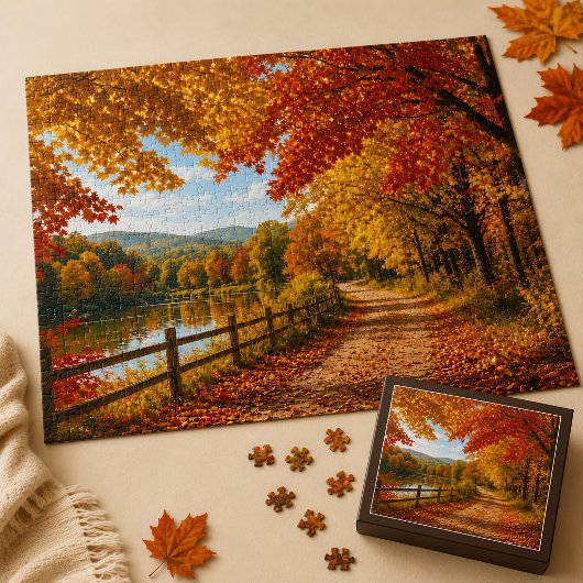 Lebendiger Herbst Puzzle