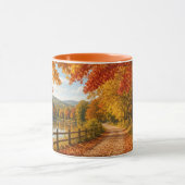 Lebendiger Herbst Tasse (Zentrum)