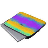Lebendiger Himmel Laptopschutzhülle (Vorne Knopf)