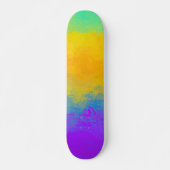 Lebendiger Himmel Skateboard (Vorne)