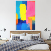 Lebendiger Horizont Leinwanddruck (Insitu (Schlafzimmer))