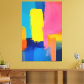 Lebendiger Horizont Leinwanddruck (Insitu (Wohnzimmer))