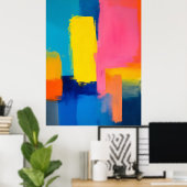 Lebendiger Horizont Poster (Heimbüro)