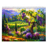 Lebendiger Impasto-Kunstkalender 2026 Kalender (Titelbild)