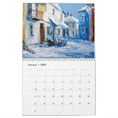 Lebendiger Impasto-Kunstkalender 2026 Kalender (Jan 2027)