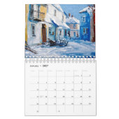 Lebendiger Impasto-Kunstkalender 2026 Kalender (Jan 2027)