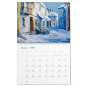 Lebendiger Impasto-Kunstkalender 2026 Kalender (Jan 2027)
