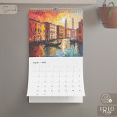 Lebendiger Impasto-Kunstkalender 2026 Kalender