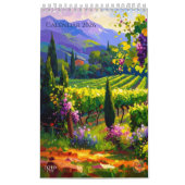 Lebendiger Impasto-Kunstkalender 2026 Kalender (Titelbild)