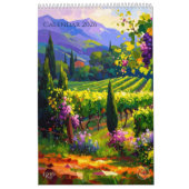 Lebendiger Impasto-Kunstkalender 2026 Kalender (Titelbild)