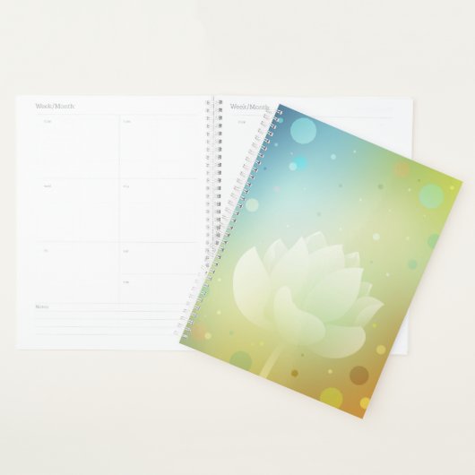 Lebendiger Lotus-Hardcover-Planer Planer (Anzeige)