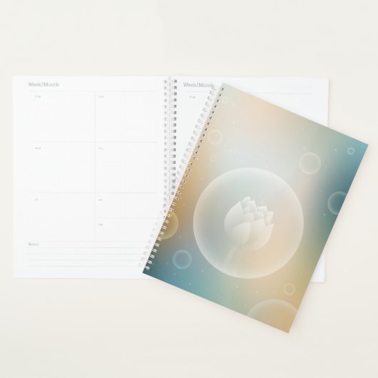 Lebendiger Lotus-Hardcover-Planer Planer (Anzeige)
