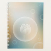 Lebendiger Lotus-Hardcover-Planer Planer (Vorderseite)