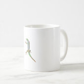 Lebendiger Madagaskar-Grüntag-Gecko Kaffeetasse (VorderseiteRechts)